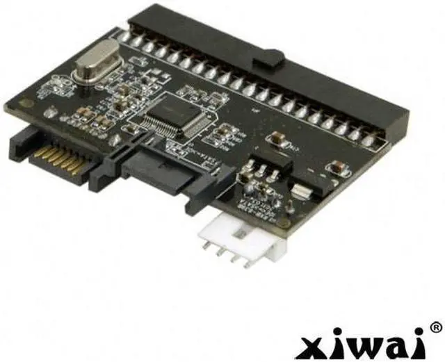 Alt view image 2 of 5 - Xiwai IDE 100 133 DVD CD to two Serial SATA 7PIN Adapter Converter for Hard disk Drive