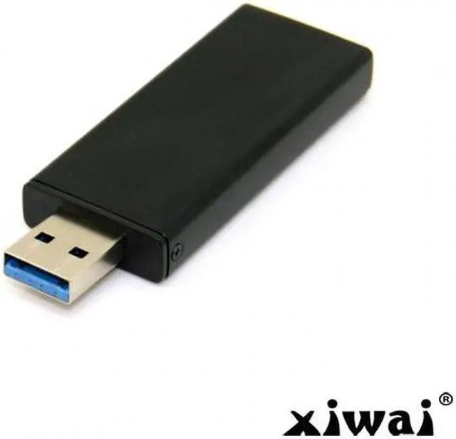 Main image of Xiwai 42mm NGFF M2 SSD to USB 3.0 External PCBA Conveter Adapter Card Flash Disk Type with Black Case