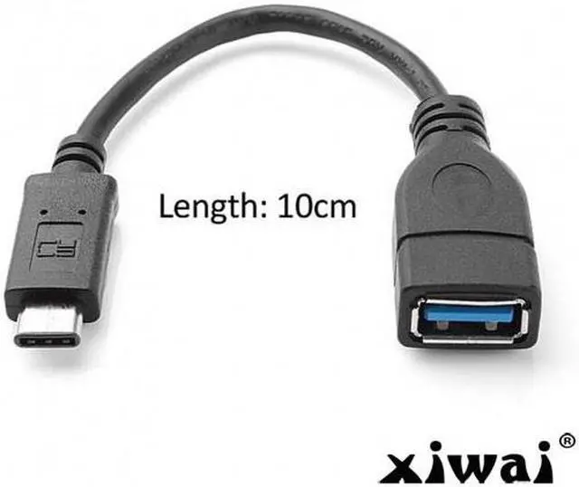 Alt view image 4 of 4 - Xiwai USB 3.0 3.1 Type C Male Connector to A Female OTG Data Cable for Tablet &Mobile Phone Reversible Design