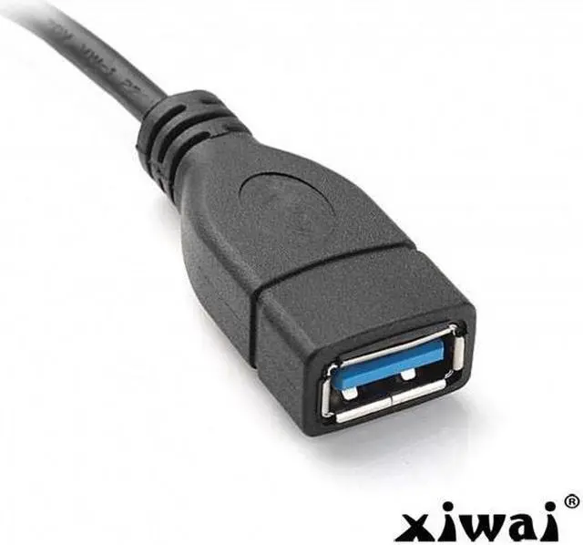 Alt view image 3 of 4 - Xiwai USB 3.0 3.1 Type C Male Connector to A Female OTG Data Cable for Tablet &Mobile Phone Reversible Design