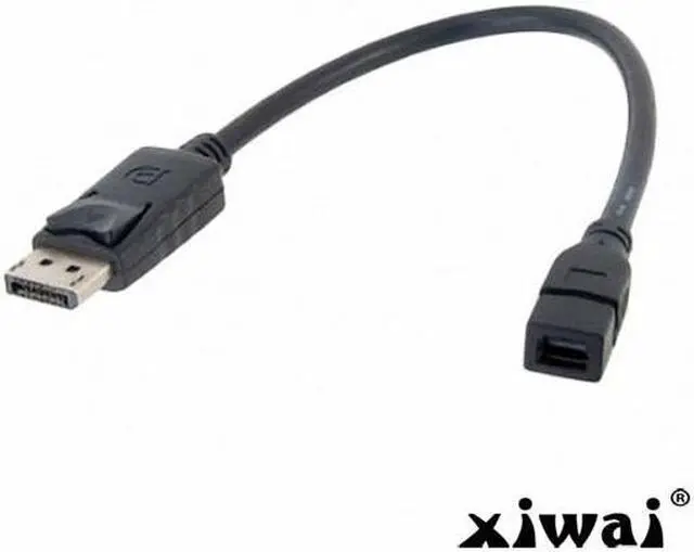 Main image of Xiwai DP DisplayPort Male to Mini DP DisplayPort Female Cable 20cm for Displays HDTV Monitor