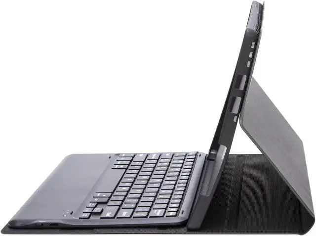 Alt view image 5 of 7 - SF109 Tree Texture Bluetooth Keyboard Leather Case For Microsoft Surface Pro 4 / 5 / 6 / 7(Black +