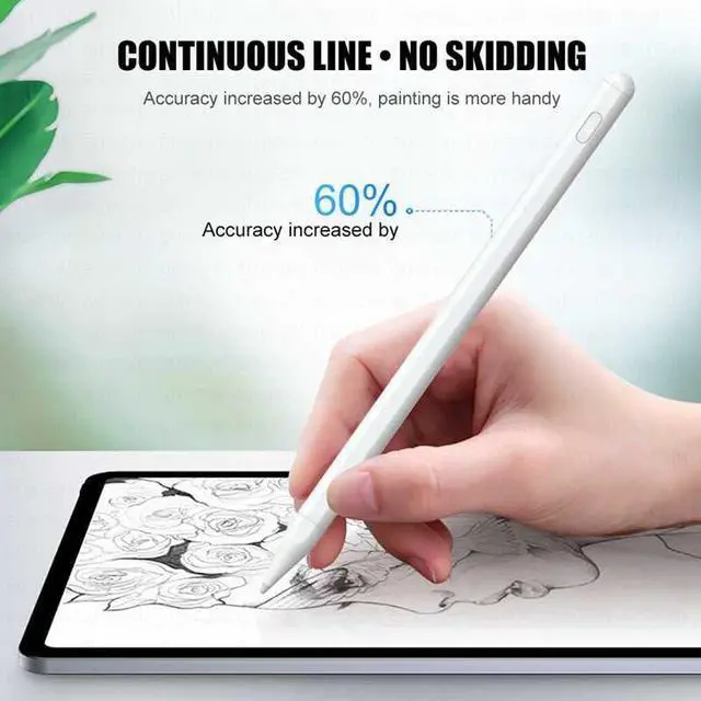 Alt view image 3 of 7 - Anti-mistouch Active Capacitive Stylus Pen for iPad / iPad Pro