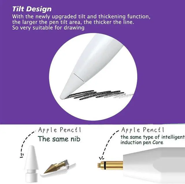 Alt view image 5 of 7 - Universal Active Touch Capacitive Stylus Pen with Fine Tip