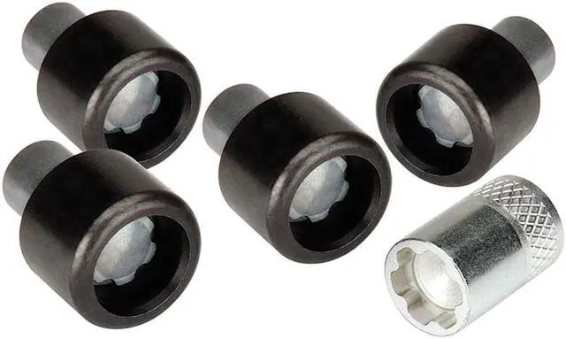 Alt view image 5 of 16 - McGard 76060 Jeep Wrangler 4 Door Lock Set (M6 x 1.0)