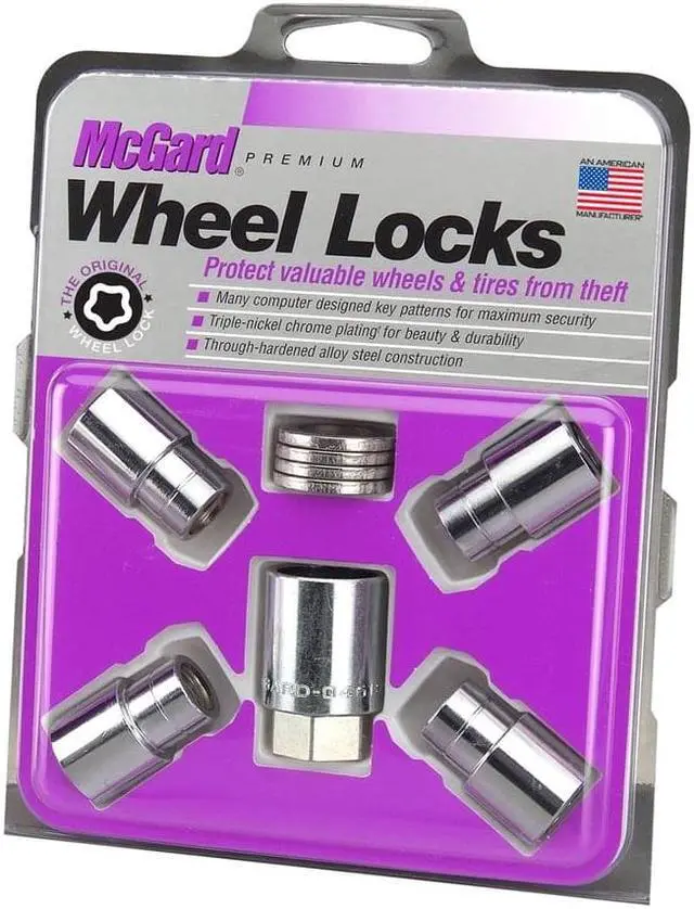 Alt view image 10 of 20 - McGard 21156 Chrome Regular Shank Wheel Lock Set (M12 x 1.5)