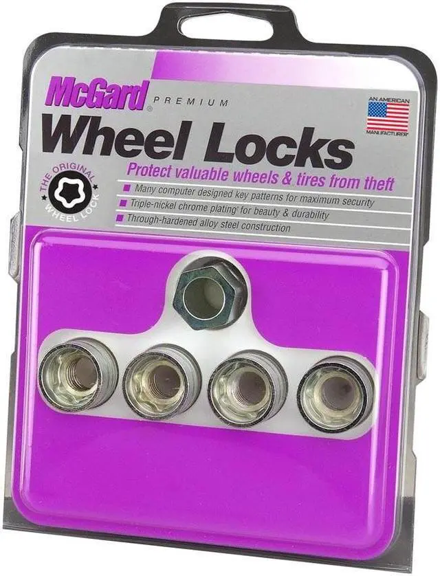 Alt view image 3 of 3 - McGard 24015 Cone Seat- Under Hub Cap Wheel Lock Set (9/16"-18)