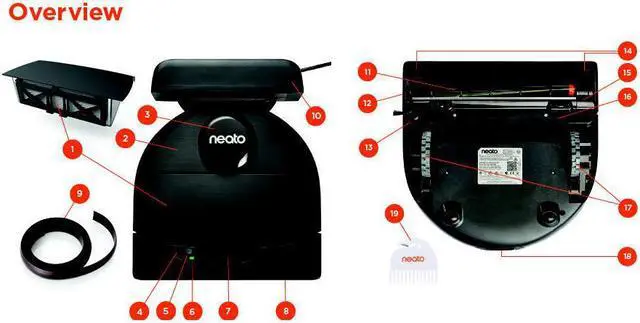 Alt view image 5 of 13 - Neato Robotics D6 Connected Laser Guided Robotic Vacuum Cleaner, Works with Amazon Alexa and Google Home