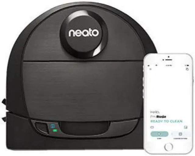 Alt view image 3 of 13 - Neato Robotics D6 Connected Laser Guided Robotic Vacuum Cleaner, Works with Amazon Alexa and Google Home
