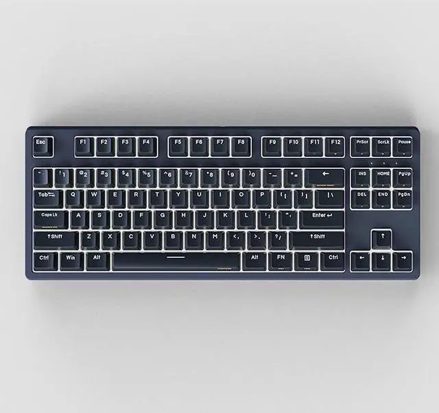Alt view image 7 of 7 - Anne Hexcore Classic D87 RGB TKL Wired Gaming Mechanical Keyboard PBT Double Shot NKRO Professional Driver DIY Keys and Macro