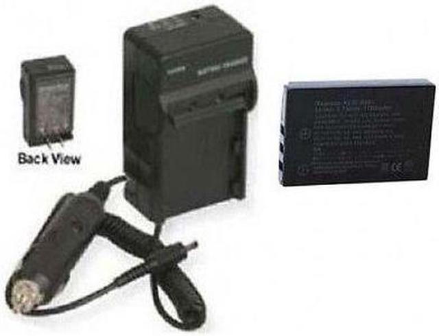 Battery + Charger for Sanyo VPCHD2000GX, Sanyo VPC-FH1, Sanyo VPC