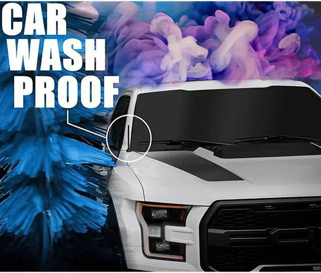 Alt view image 2 of 7 - The Original 6 3/4 Inch is Compatible with GMC Sierra 1500 (2006-2021) - Car Wash Proof Short Rubber Antenna - Internal Copper Coil - Premium Reception - German Engineered