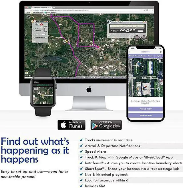 Alt view image 3 of 7 - 54 GPS Tracker USA Manufactured Waterproof Magnet Mount Full Global Coverage 4G LTE RealTime Tracking for Vehicle Asset Fleet Elderly and more Subscription is required