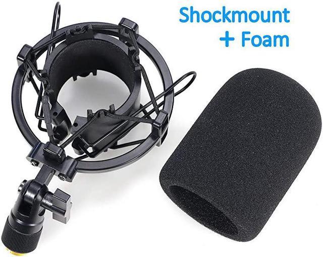 YSHARES Mic Stand With Pop Filter, Boom Arm, And Foam Windscreen For AT2020  Usb Webcam+ AT2035 Condenser Microphones From Promic, $27.13