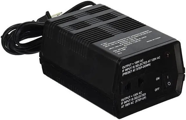 Main image of VT200J Japanese Step Up Down Voltage Transformer Converts Japan 100 Volts To 110V OR 110V to 100 Volt 200 WattBlack