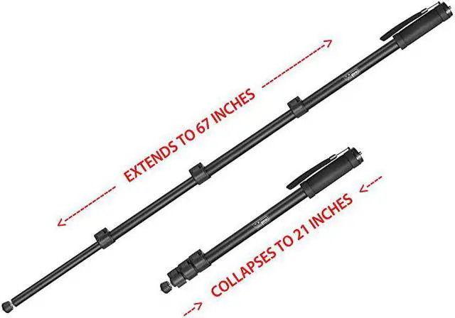 Alt view image 2 of 3 - 67inch Pro Monopod with Case