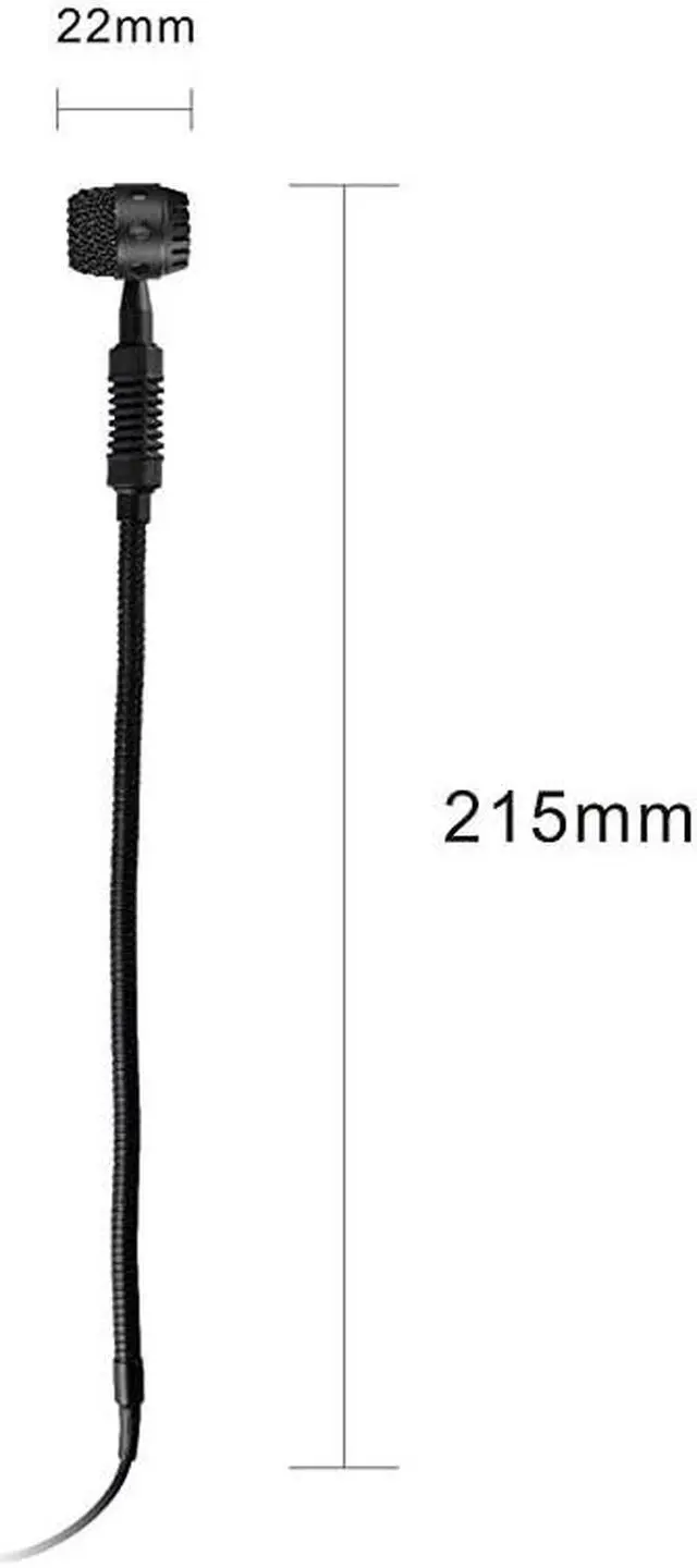 Alt view image 7 of 7 - Clip On Instrument Condenser Microphone + Universal Clip for Clarinet