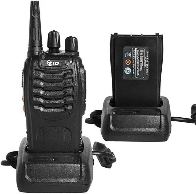 Alt view image 4 of 7 - RADIO TDV2 Two Way Radio UHF 2 Way Radios Walkie Talkies Long Range Hand Free Walkie Talkies for Adults with Secret Service Earpiece 20 Pack