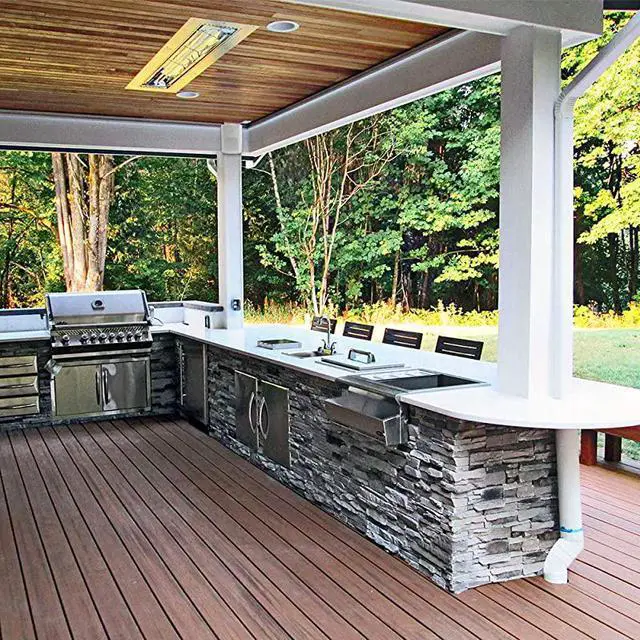 Alt view image 5 of 6 - 4 Inches Indoor Outdoor Speakers Waterproof Patio Deck Wall Mount Speakers