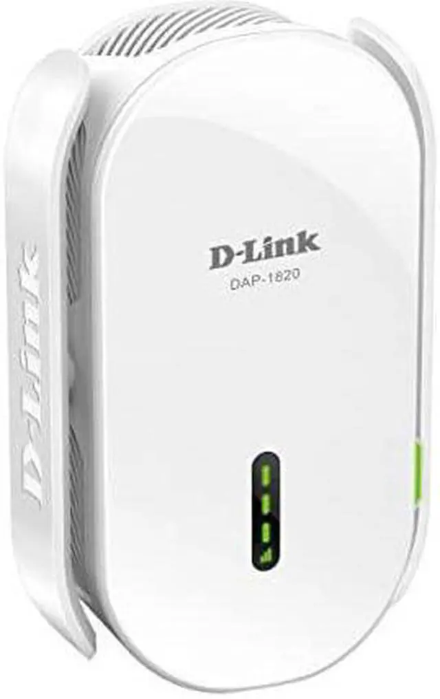 Alt view image 2 of 5 - WiFi Range Extender Plug EXO Mesh AC2000 Dual Band Wireless or Ethernet Port DAP1820US