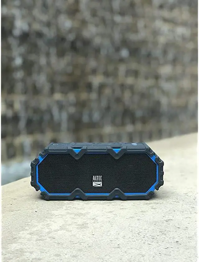 Alt view image 3 of 4 - IMW580 Lifejacket Jolt Heavy Duty Rugged and Waterproof Portable Bluetooth Speaker with Qi Wireless Charging 20 Hours of Battery Life 100FT Wireless Range and Voice Assistant