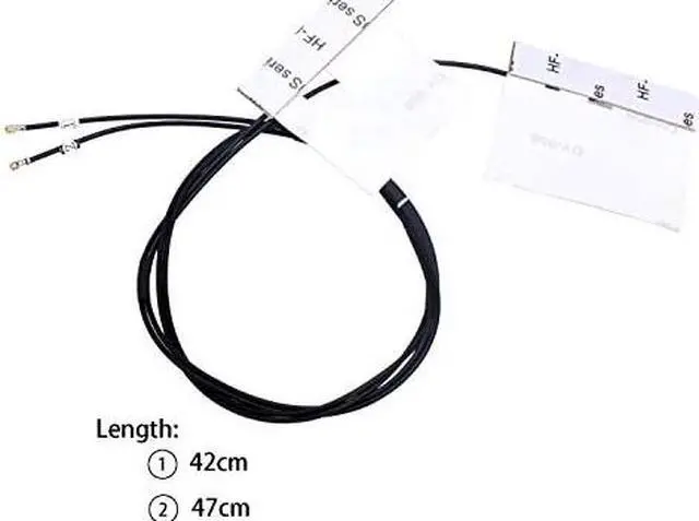 Alt view image 3 of 7 - IPEX MHF4 Antenna WiFi Cable for NGFFM2 WiFiWLAN Card Module IPEX MHF4 Internal Antenna for NGFFM2 Intel 7260 7265 8260 8265 9260 9560 AX200 WiFi WLAN Card M2M
