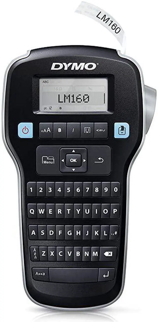 Main image of Label Maker | LabelManager 160 Portable Label Maker EasytoUse OneTouch Smart Keys QWERTY Keyboard Large Display for Home amp Office Organization