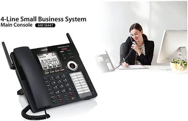Alt view image 2 of 5 - AM18047  Accessory Handset for  AM18447 Small Business System