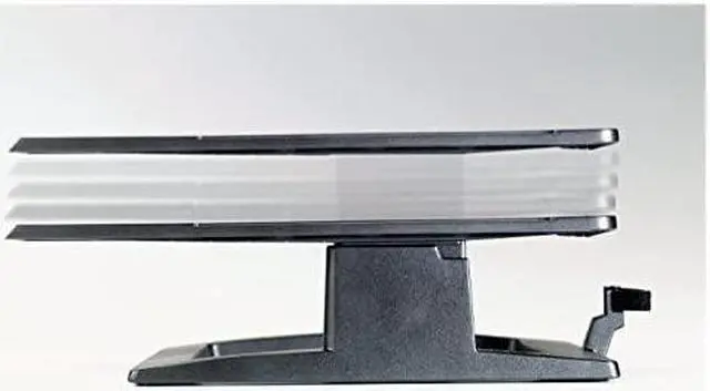 Alt view image 5 of 7 - Adjustable Laptop Stand Raise Screen Height to Reduce Neck Strain 3quot Height Adjustment Large Platform for Docking Station NonSkid Base Keeps Laptop Secure Cable Management Black LX500