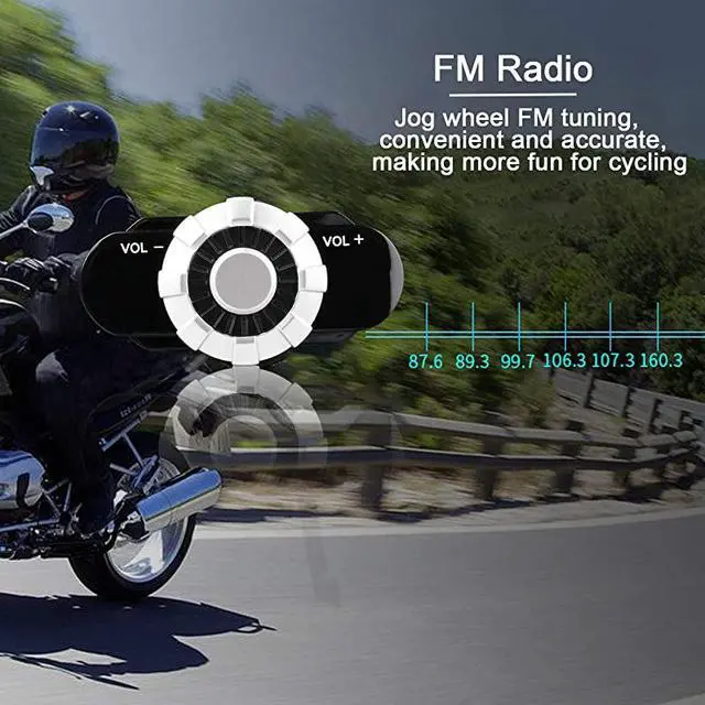 Alt view image 4 of 6 - Motorcycle Bluetooth Helmet  BM2S Flip Up Modular Bluetooth Motorcycle Helmet Voice DialHandsFree Call 500M 23 Riders MP3 FMDOT Motorcycle Helmet with Bluetooth 30