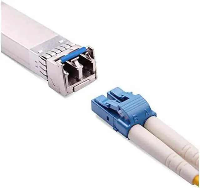 Alt view image 6 of 7 - SFP+ LC Transceiver, 10G Single-Mode Module Compatible with Cisco SFP-10G-LR, Meraki MA-SFP-10GB-LR, Ubiquiti UF-SM-10G, Mikrotik, Netgear, D-Link, QNAP, 1310nm, DDM, 10km, SMF, 2 Pack