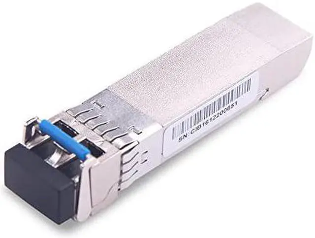 Alt view image 3 of 7 - SFP+ LC Transceiver, 10G Single-Mode Module Compatible with Cisco SFP-10G-LR, Meraki MA-SFP-10GB-LR, Ubiquiti UF-SM-10G, Mikrotik, Netgear, D-Link, QNAP, 1310nm, DDM, 10km, SMF, 2 Pack