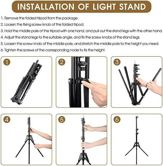 Alt view image 7 of 7 - inch Ring Light with Tripod and Desk Stand Adjustable LED Circle Light with Extendable Tripod 59 USB Powered Phone Holder for iPhone Tiktok Streaming Video Recording Zoom Meeting Camera