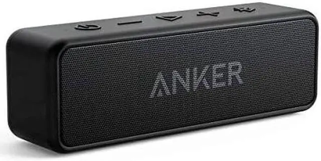 Main image of Soundcore 2 Portable Bluetooth Speaker with 12W Stereo Sound Bluetooth 5 Bassup IPX7 Waterproof 24Hour Playtime Wireless Stereo Pairing Speaker for Home Outdoors Travel