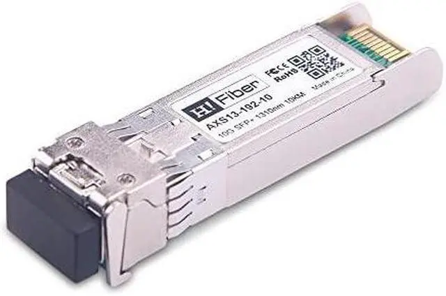 Alt view image 2 of 7 - SFP+ LC Transceiver, 10G Single-Mode Module Compatible with Cisco SFP-10G-LR, Meraki MA-SFP-10GB-LR, Ubiquiti UF-SM-10G, Mikrotik, Netgear, D-Link, QNAP, 1310nm, DDM, 10km, SMF, 2 Pack