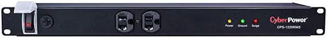 Main image of CPS1220RMS Surge Protector 120V20A 12 Outlets 15ft Power Cord 1U Rackmount