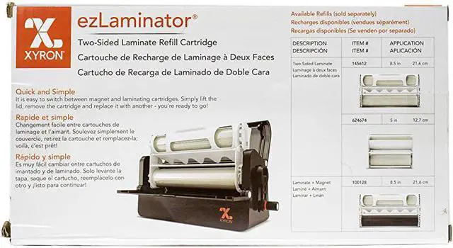 Alt view image 5 of 5 - ACCO BRANDS  Two Sided Laminate Refill for ezLaminator 9 x 60 Refill Cartridge 145612