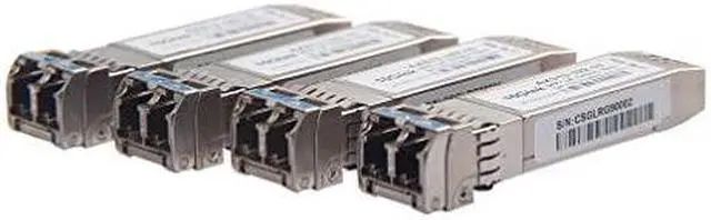 Alt view image 2 of 6 - SFP+ Transceiver, 10G 1310nm SMF, up to 10 km, Compatible with Cisco SFP-10G-LR, Meraki MA-SFP-10GB-LR, Ubiquiti UF-SM-10G, Mikrotik, Supermicro, Netgear and More, Pack of 4