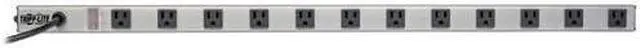 Main image of 12 Right Angle Outlet Bench amp Cabinet Power Strip 36 in Length 15ft Cord with 515P Plug PS3612RA