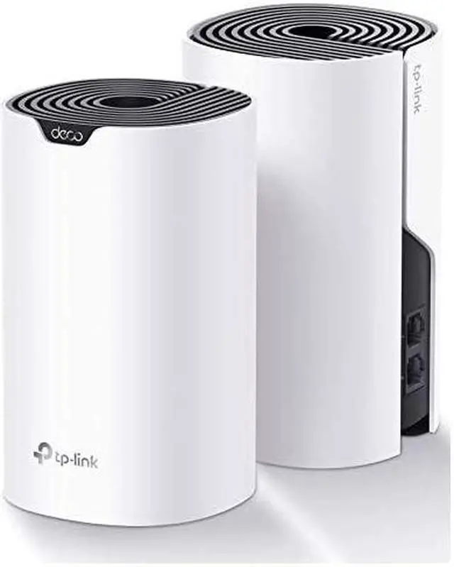 Main image of Deco Whole Home Mesh WiFi System Up to 3800 Sqft Coverage WiFi RouterExtender Replacement Gigabit Ports Parental Controls Works with AlexaDeco S4 2Pack