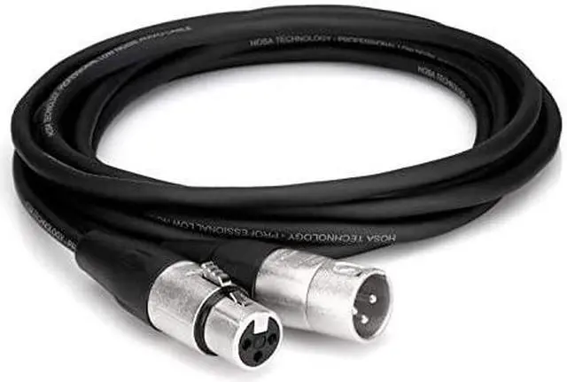 Alt view image 2 of 2 - HXX050 REAN XLR3F to XLR3M Pro Balanced Interconnect Cable 50 Feet