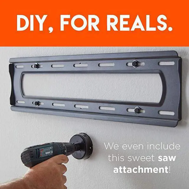 Alt view image 4 of 7 - in Wall Cable Management Kit Includes Power Low Voltage Cable Management Hide TV Wires When Mounting A TV Includes Hole Saw Drill Attachment for Easy Install