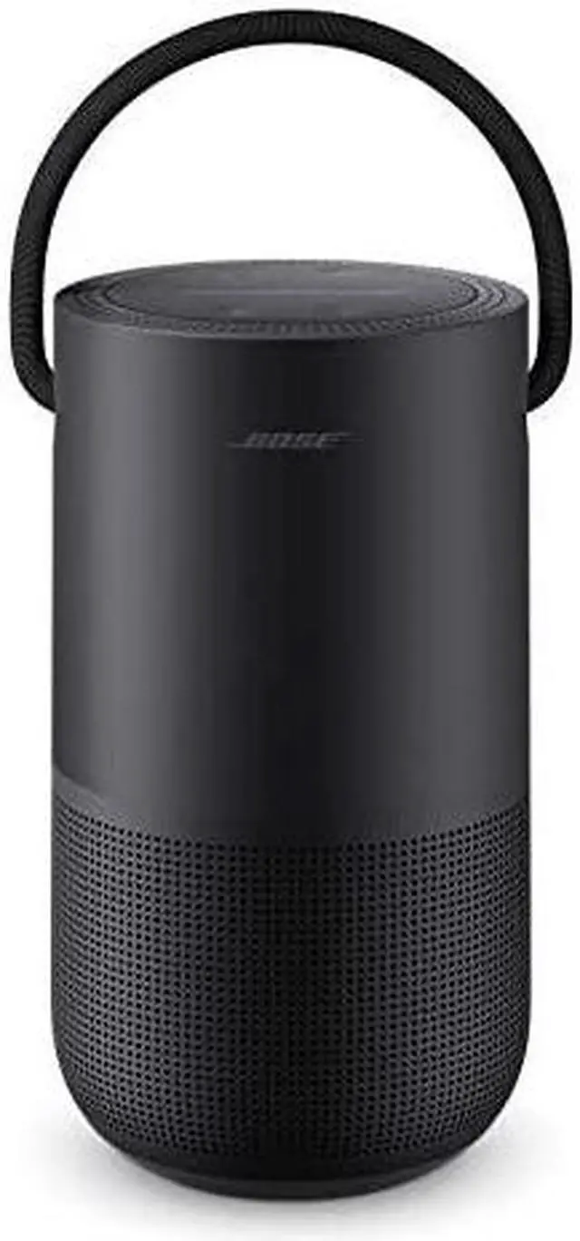 Main image of Portable Smart Speaker — Wireless Bluetooth Speaker with Alexa Voice Control Built-In, Black