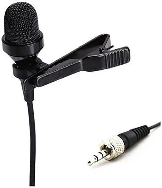 Main image of Pro Condenser Lavalier Lapel Microphone  MICJ 017 Compatible with Sennheiser Wireless Transmitter Noise Cancelling Mic