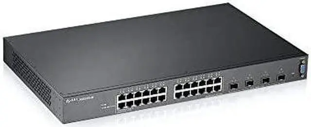 Main image of 24 port Gigabit Layer 2 managed switch, 4x 10G [XGS2210-28]
