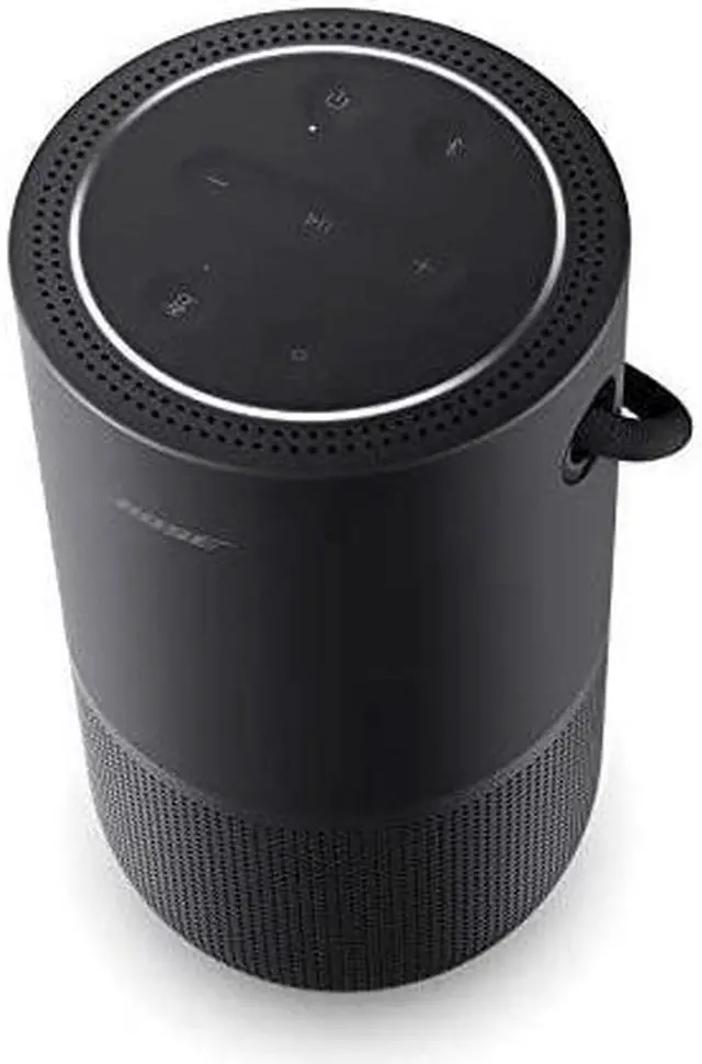 Alt view image 4 of 6 - Portable Smart Speaker — Wireless Bluetooth Speaker with Alexa Voice Control Built-In, Black
