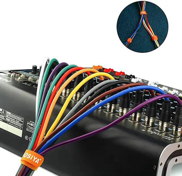 Alt view image 6 of 7 - XLR Cable Colored Microphone Patch Cable 50 feet XLR Male to Female mic Cables6Pack 3 pin Double Shielded Balanced DMX CablesXLR Cables