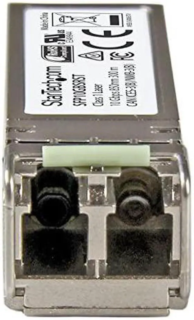Alt view image 3 of 5 - com MSA Uncoded Compatible SFP+ Module - 10GBASE-SR - 10GbE Multi Mode Fiber (MMF) Optic Transceiver - 10GE Gigabit Ethernet SFP+ - LC 300m - 850nm - DDM (SFP10GBSRST)