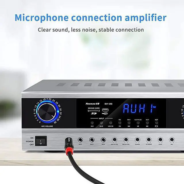 Alt view image 7 of 7 - Dual Female XLR to 14 inch635mm TRS Stereo Male Plug YSplitter Cable Unbalanced 2XLR Female to Quarter inch Adapter Patch Cord 66 Feet 2 Meters