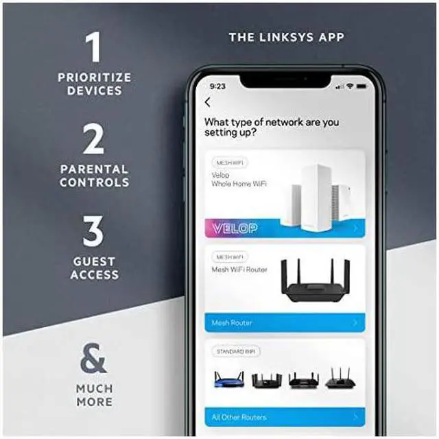 Alt view image 4 of 7 - EA63504B WiFi Router for Home Fast Wireless Router for Streaming Gaming Video Calls more AC1200 Dual Band Router Internet Router